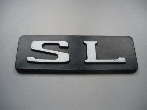 Monogramme SL gris opaque